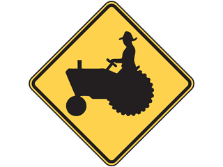 Sign: Farm Machinery