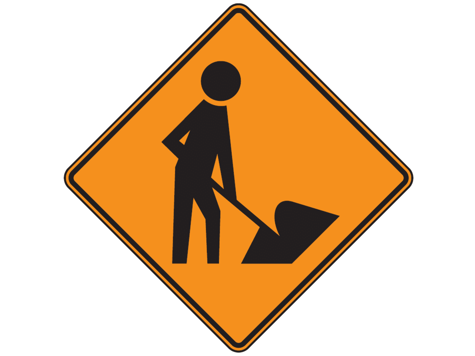 W21-1 W21-1 - W20: Work Zones